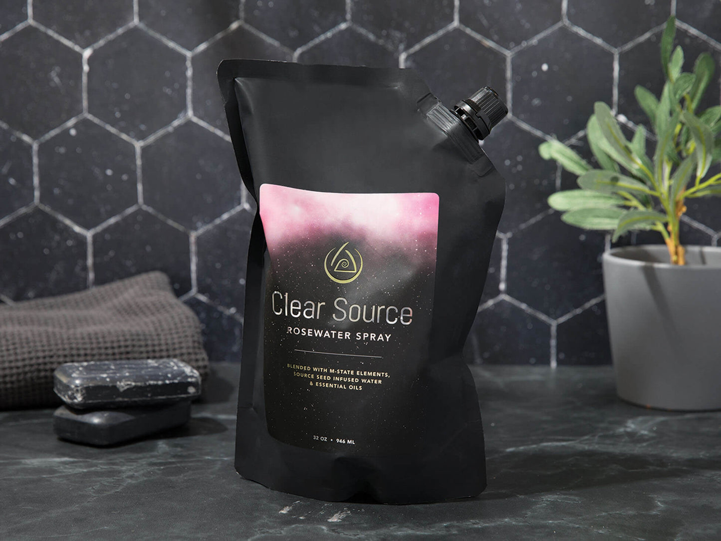 Clear Source: Rosewater Spray - 32oz