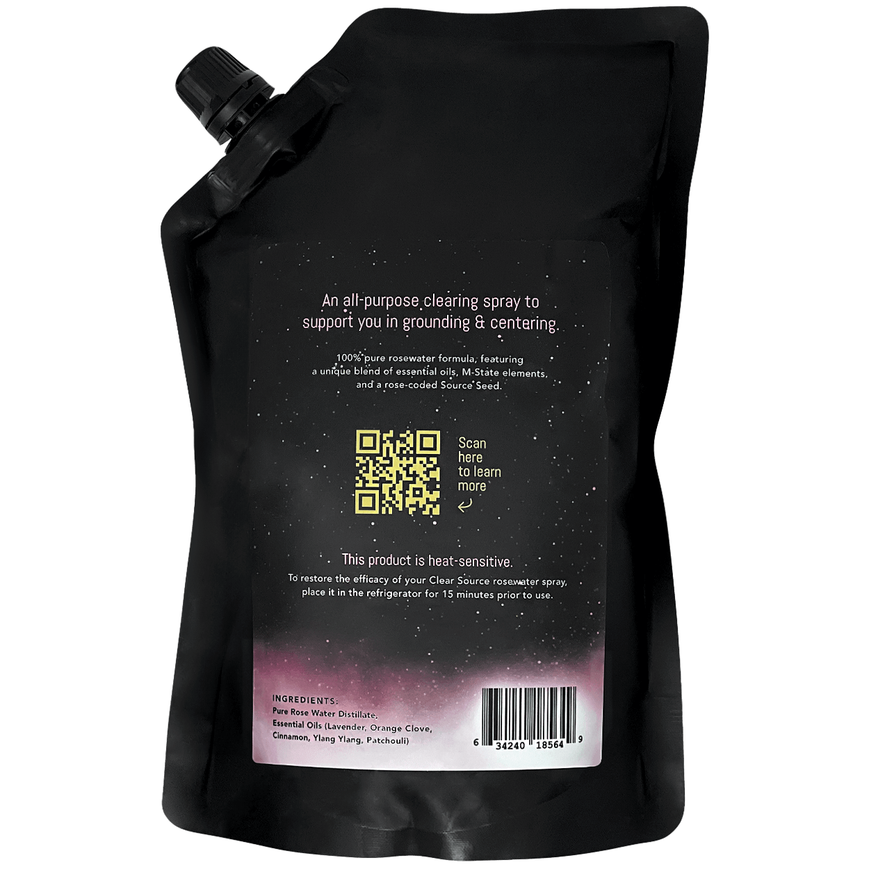 Clear Source: Rosewater Spray - 32oz