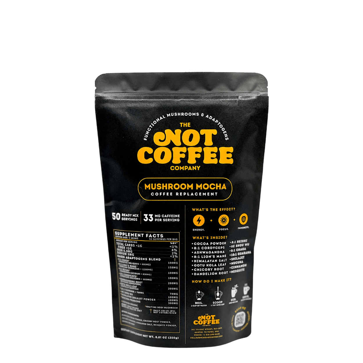 NOT COFFEE