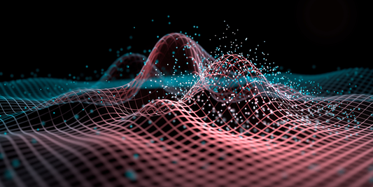 A visual representation of quantum fields.